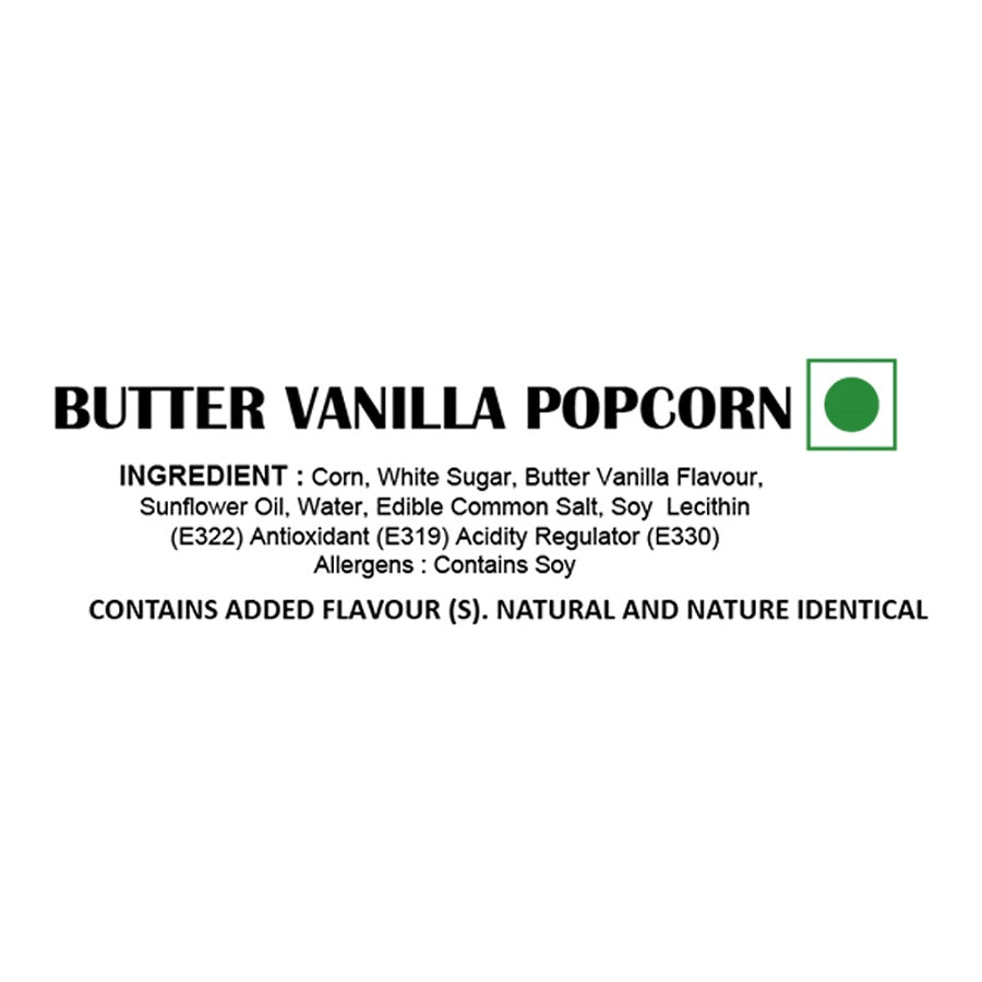 Butter Vanilla Popcorn - Popcorn & Company