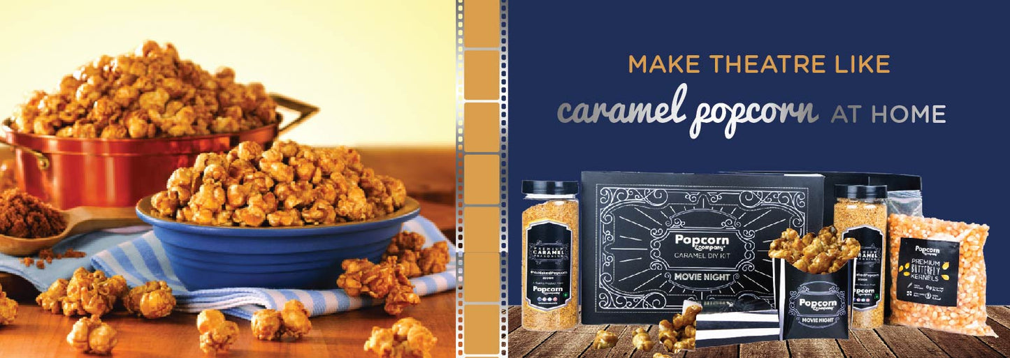 DIY Caramel Popcorn Kit 800 GM - Popcorn & Company 