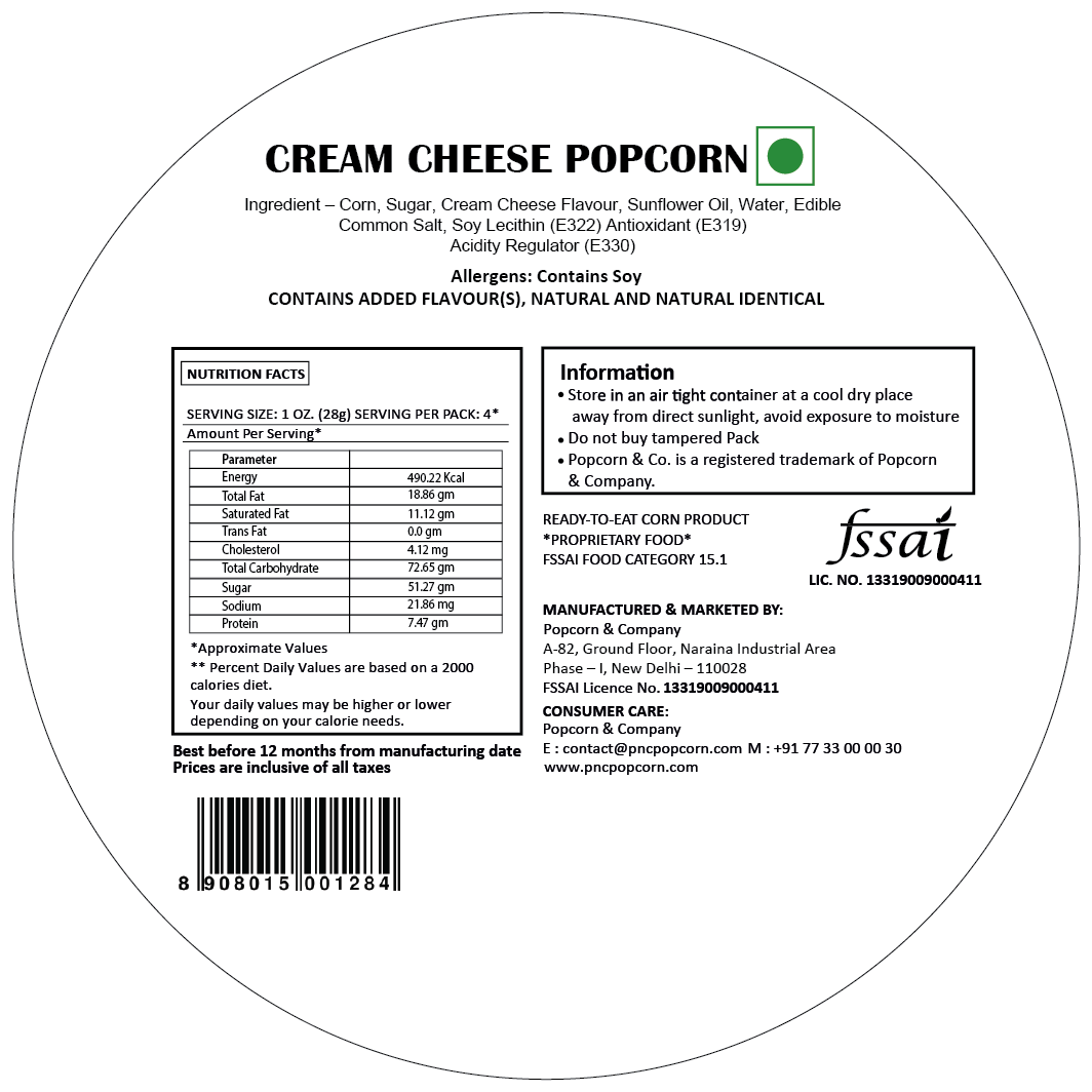 Cream Cheese Popcorn - Popcorn & Company