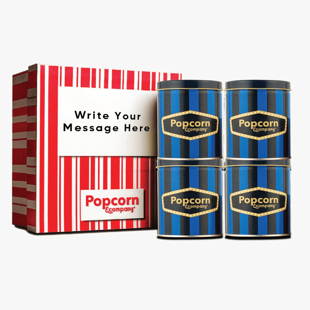Celebration Gift Box Red - Popcorn & Company 