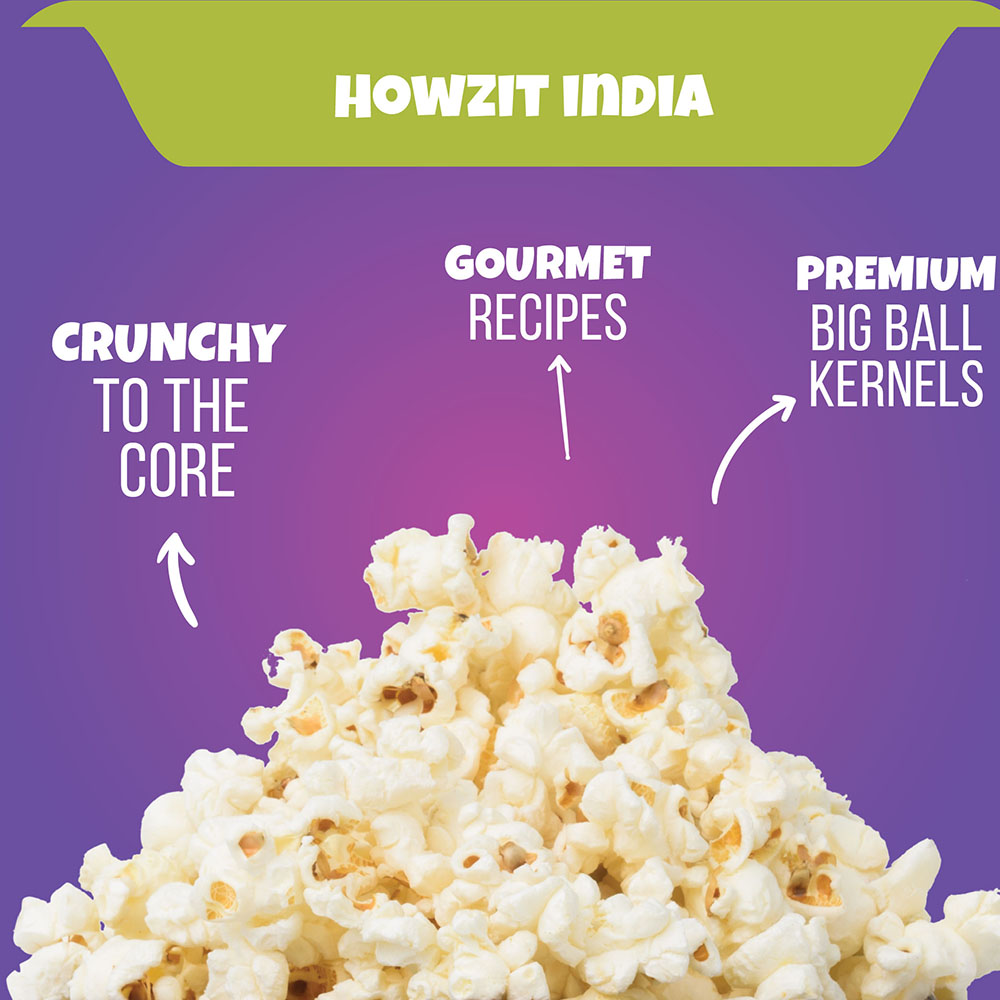 
                  
                    Howzit India! Popcorn - Popcorn & Company 
                  
                