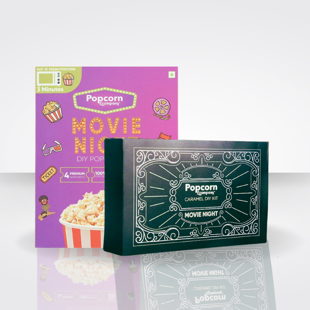 Gourmet Popcorn -Mini Movie Night & Caramel Kit DIY Combo Pack ...