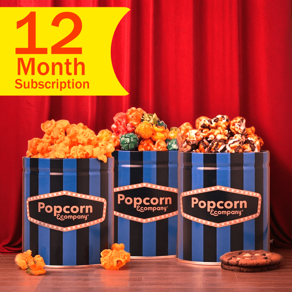 12 Month Subscription - Popcorn & Company 