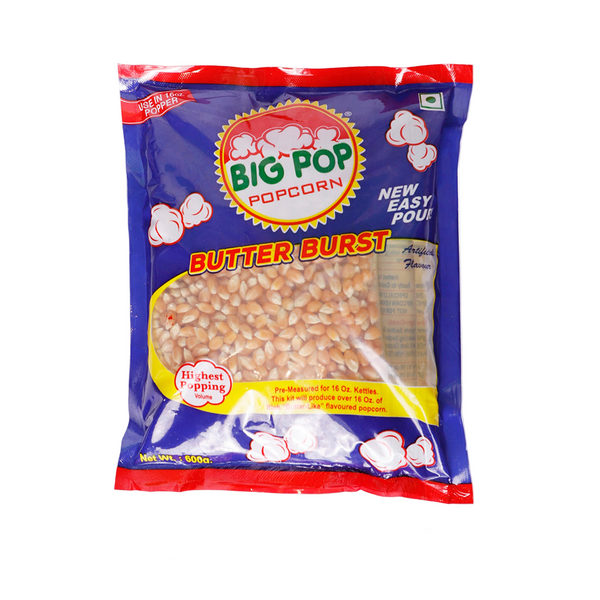 Popcorn Kernels Kit (Oil+Salt),  Butterfly Popcorn Kit 600 GM