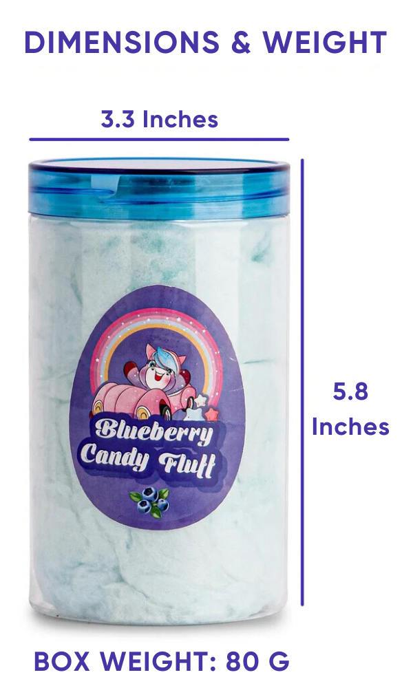 
                  
                    Candy Floss - Blueberry Flavour - Pack of 3
                  
                