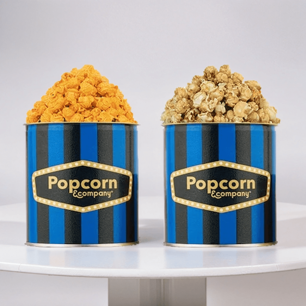 Soft Cheddar Cheese + Caramel Lite Popcorn (Combo Pack) - 190 GM - Popcorn & Company 