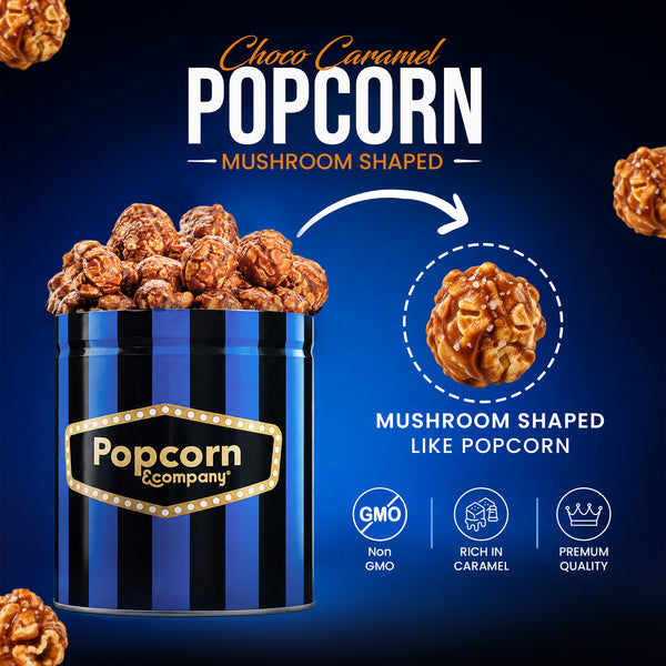 Choco Caramel Flavoured Popcorn by Popcorn & Co.
