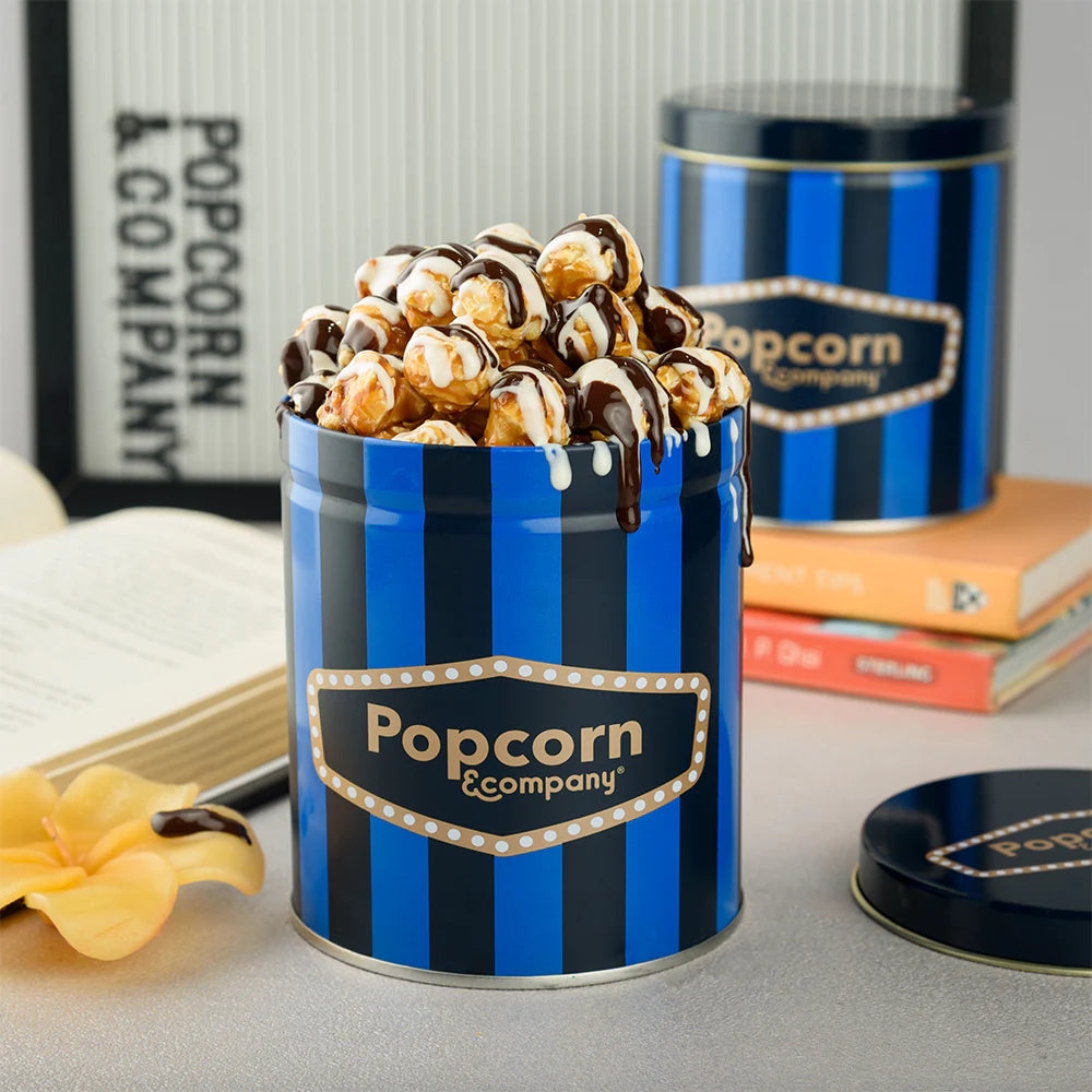 Double Choco Fudge + Caramel Krisp Popcorn (Combo Pack) - Popcorn & Company 
