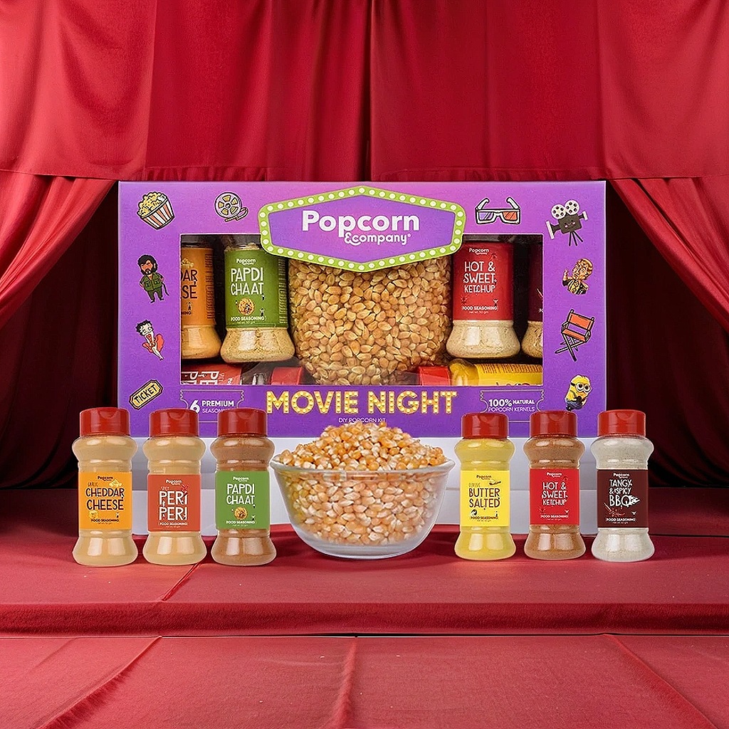 
                  
                    Movie Night – DIY Popcorn Kit, Seasoning Variety Pack (Set of 6)
                  
                