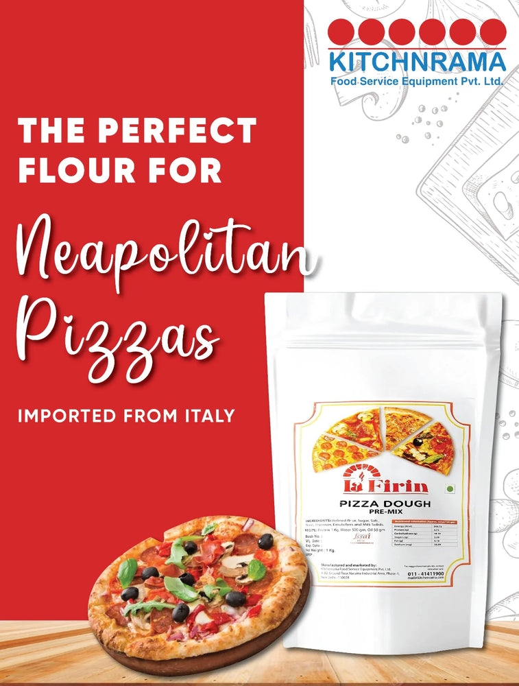 Neapolitan Pizza Flour - La Firin Pizza Dough Pre- Mix 1 KG - Popcorn & Company 