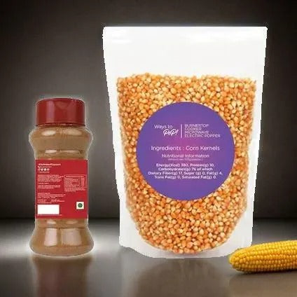 Popcorn Kernels 300 g with Hot & Sweet Ketchup Combo (360 g) - Popcorn & Company