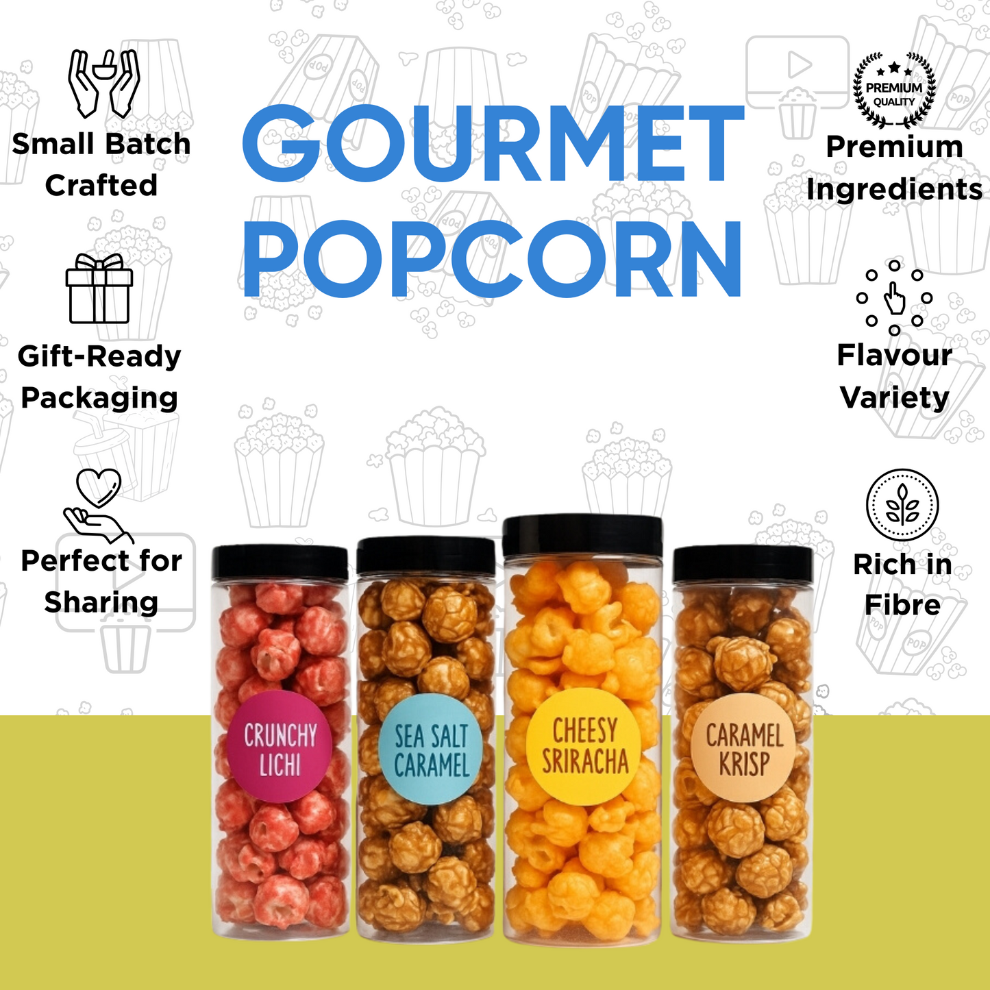 
                  
                    Movie Night Popcorn Variety Box | Gourmet Snack Collection
                  
                