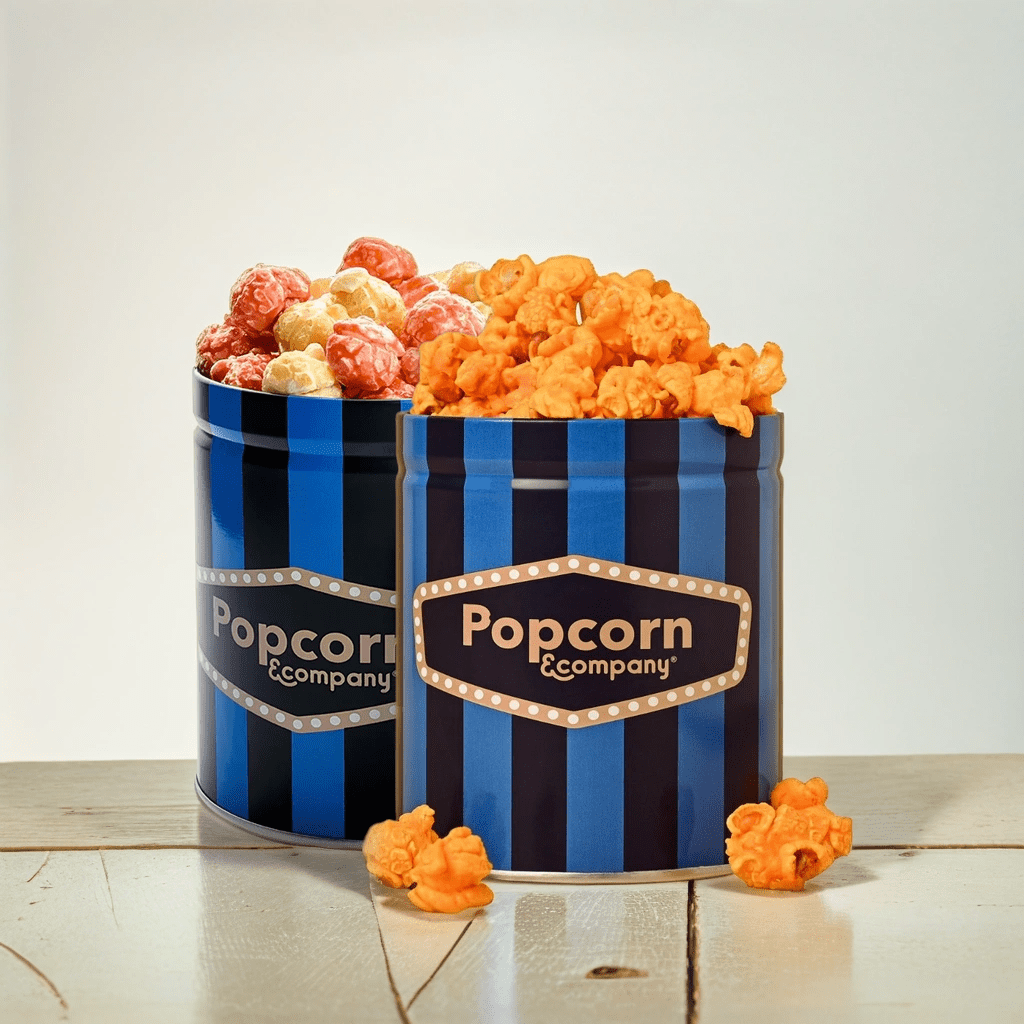 Red Velvet + Soft Cheddar Cheese Popcorn (Combo Pack) - Popcorn & Company 