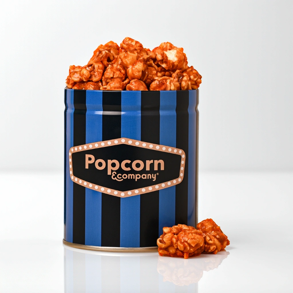 
                  
                    Siracha spice popcorn by popcorn and company 
                  
                