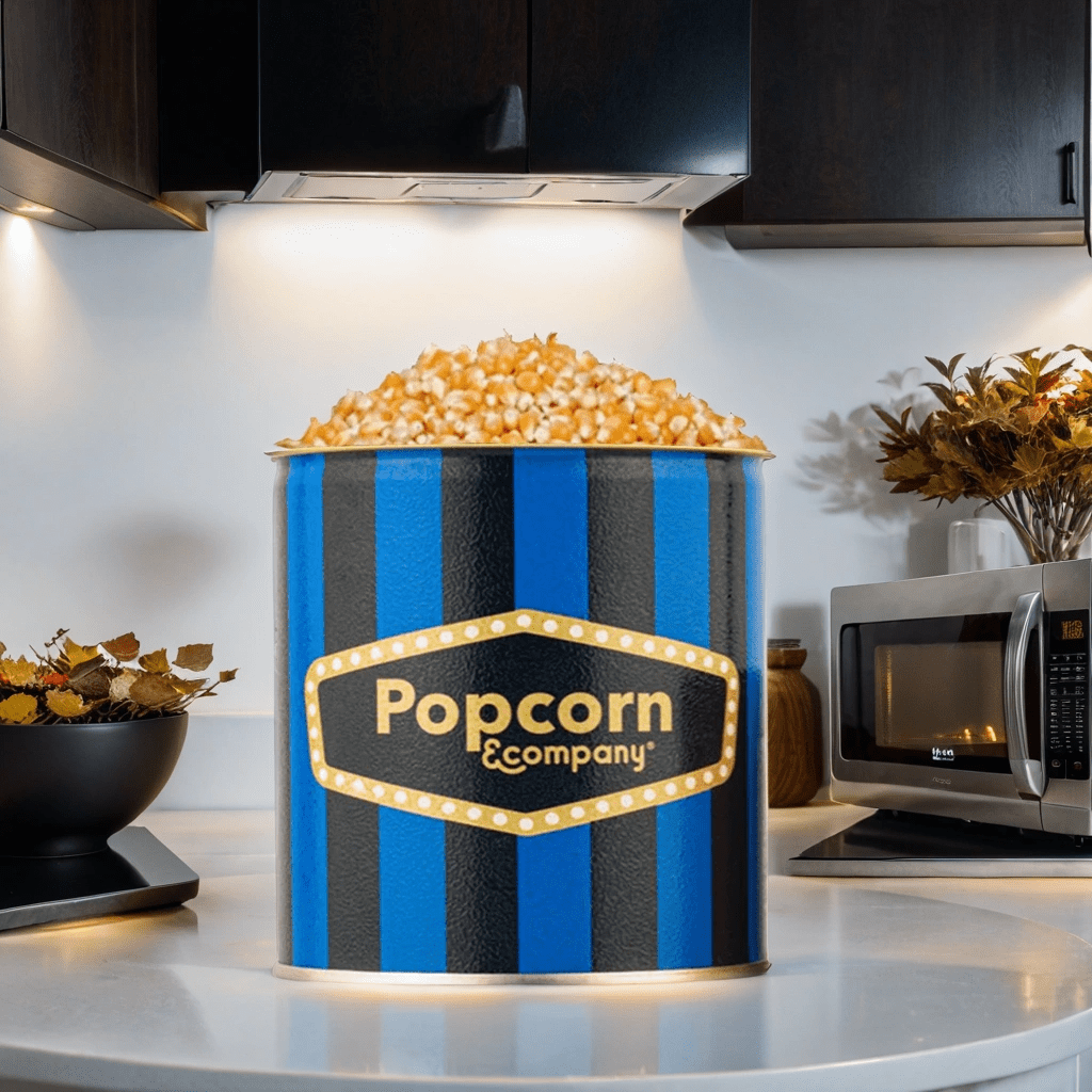 
                  
                    Popcorn Kernels Regular Tin 600 GM - Popcorn & Company
                  
                
