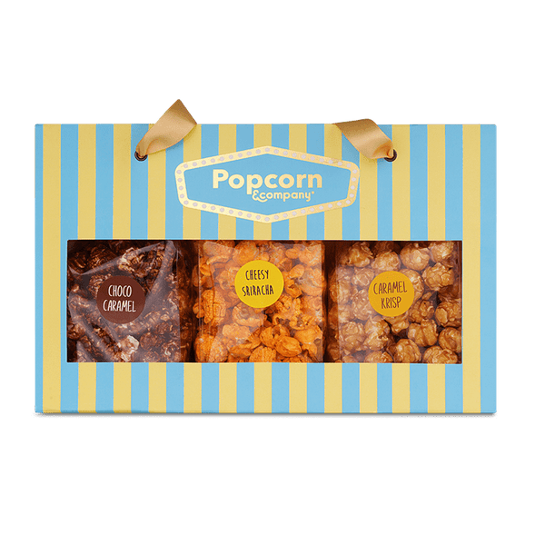 Gift Hamper - 3 Flavour - Popcorn & Company 