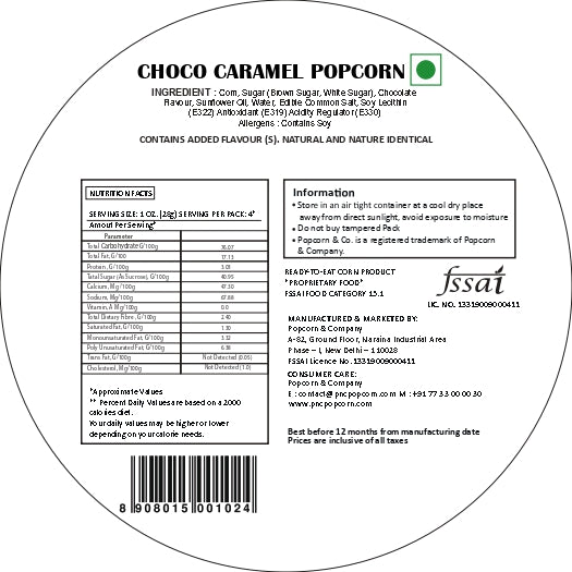 
                  
                    Choco Caramel Popcorn - Popcorn & Company 
                  
                