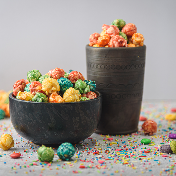 Confetti Popcorn - different types of flavour in one box 