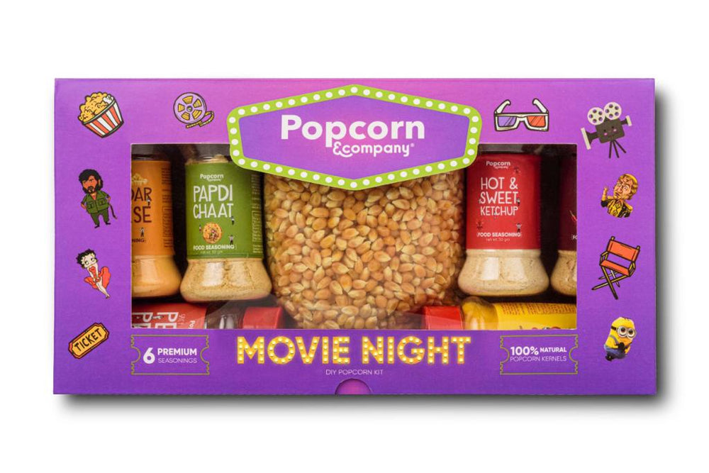 
                  
                    Movie Night Kit  – DIY Popcorn Kit - Instant Popcorn - Popcorn & Company 
                  
                
