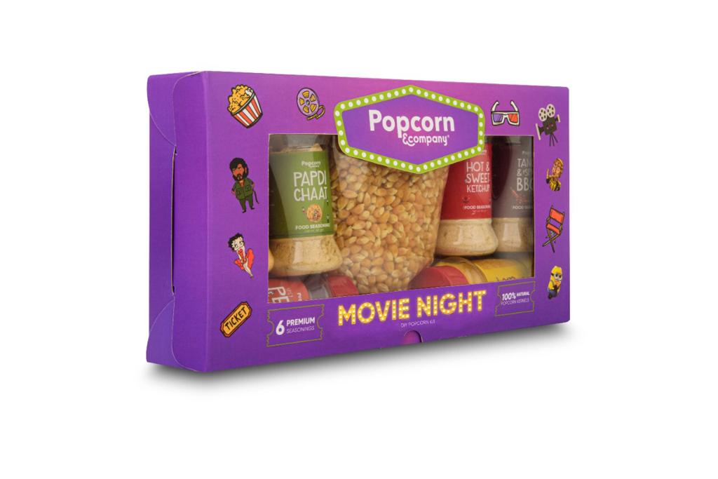 Gourmet Popcorn -Movie Night Kit – DIY Popcorn Kit - Instant Popcorn ...